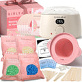 GIRLEARLE Digital Waxing Kit for Women and Men, Wax Pot Warmer Hair Removal  Wax kit at Home with Wax Beads & Silicone Pot, Designed for Sensitive Skin and Brazilian, Bikini, Facial, Leg, and Full Body